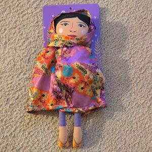 New With Tags Piccolina Malala Yousafzai Education Advocate Doll